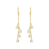 Molto Bello Gems - Natural Lemon Quartz Earrings In 18k Gold