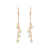 Molto Bello Gems - Natural Lemon Quartz Earrings In 18k Gold