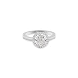 MOLTO BELLO GEMS - 18k White Gold Diamond Ring