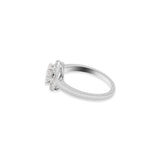 MOLTO BELLO GEMS - 18k White Gold Diamond Ring