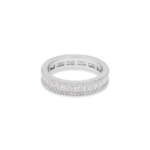 MOLTO BELLO GEMS - 18k White Gold Diamond Ring