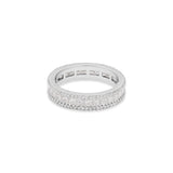 MOLTO BELLO GEMS - 18k White Gold Diamond Ring