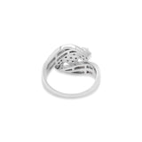 Natural Diamond Designer Ring In 18k White Gold