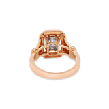 Molto Bello Gems Natural Diamond 18k Rose Gold Ring